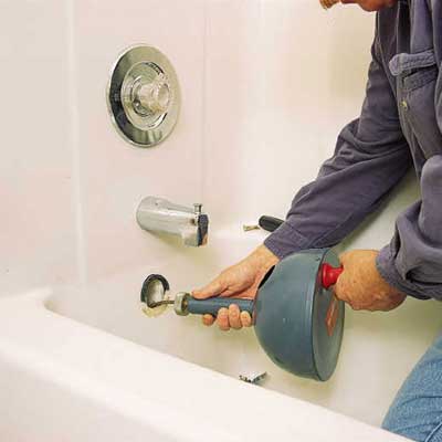 HOW TO SNAKE OUT CLOGGED BATHTUB - Super Brothers Plumbing Heating & Air